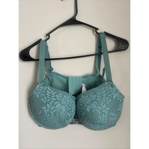 Cacique Bra Body Balconette 40DDD Turquoise